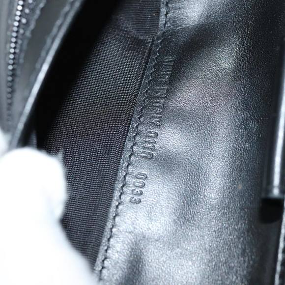 Christian Dior Trotter Canvas Wallet Black Auth hk1508 - Picture 12 of 16